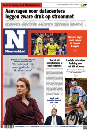 Cover of Het Nieuwsblad