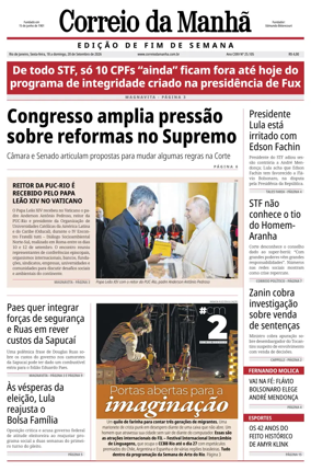 Cover of Jornal Correio da Manha