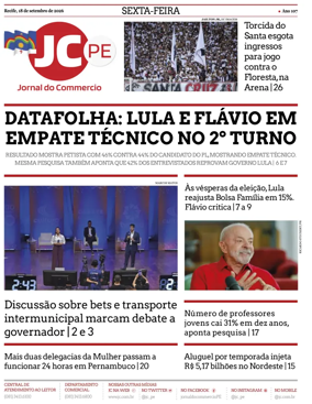 Cover of Jornal do Commercio