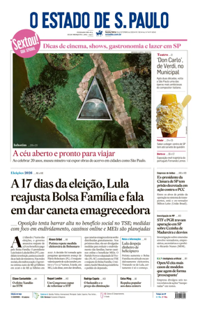 Cover of O Estado de S. Paulo