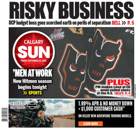 Cover of Calgary Sun