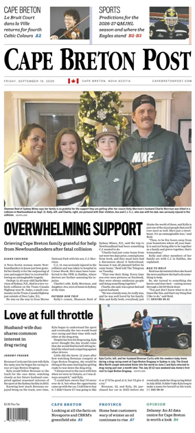 Cover of Cape Breton Post
