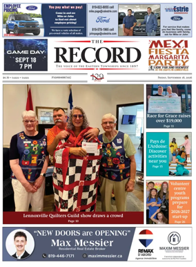 Cover of Sherbrooke Record