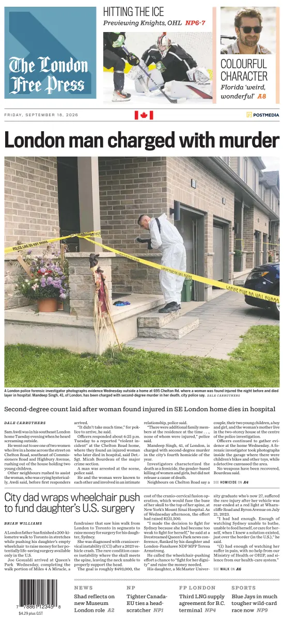 Cover of The London Free Press