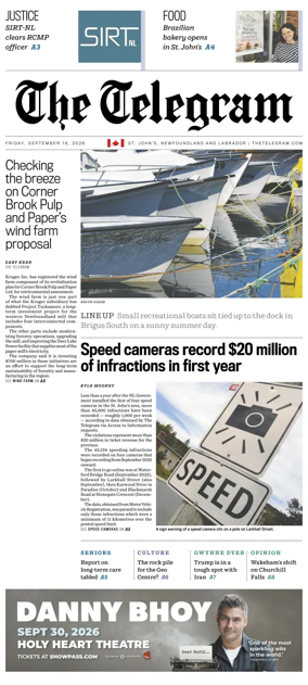 Cover of The Telegram (St. John's)