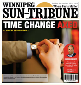 Cover of Winnipeg Sun