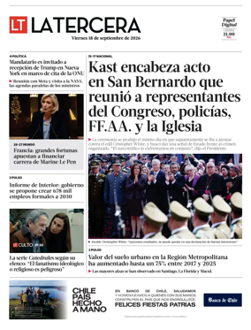 Cover of La Tercera