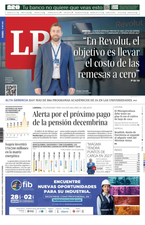 Cover of La Republica (Colombia)