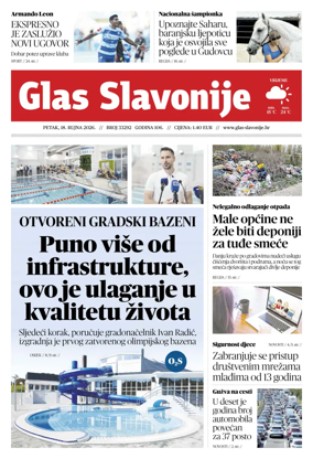 Cover of Glas Slavonije