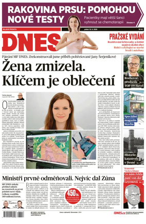 Cover of MF DNES