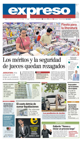 Cover of Diario Expreso