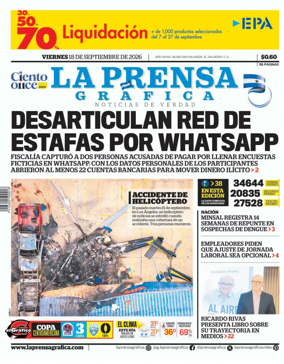 Cover of La Prensa Grafica