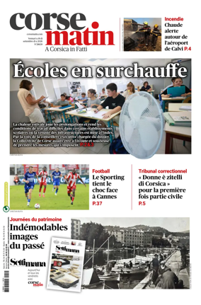 Cover of Corse Matin
