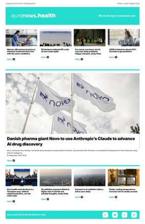 Cover of Euronews Health (English) Compiled Edition