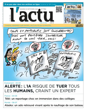 Cover of L'actu