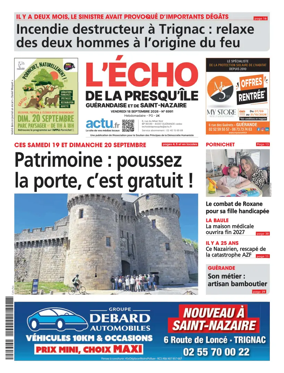 Cover of L'Echo de la Presqu'ile (PG)