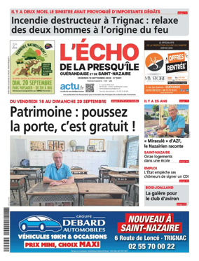 Cover of L'Echo de la Presqu'ile (SN)