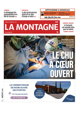 Cover of La Montagne (Riom)