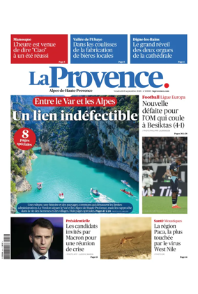 Cover of La Provence Alpes-de-Haute-Provence