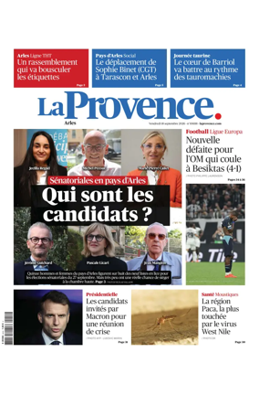 Cover of La Provence Arles