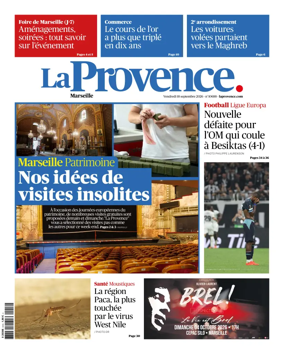 Cover of La Provence Marseille