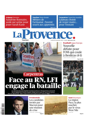 Cover of La Provences Vaucluse