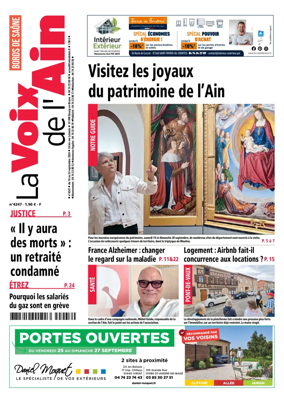 Cover of La Voix de l’Ain Bords de Saone