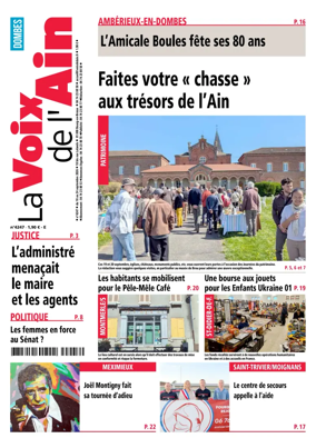 Cover of La Voix de l’Ain Dombes
