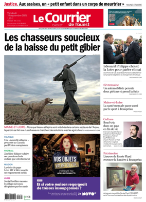 Cover of Le Courrier de l’Ouest (Cholet)