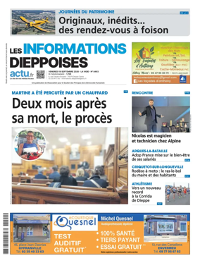 Cover of Les Informations Dieppoises