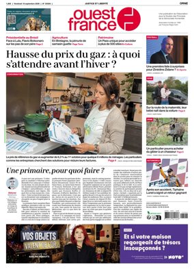 Cover of Ouest France (Orne)