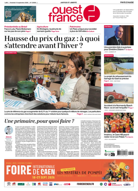 Cover of Ouest France (Pays d'Auge)