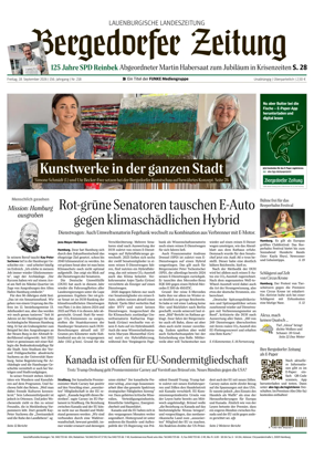 Cover of Bergedorfer Zeitung