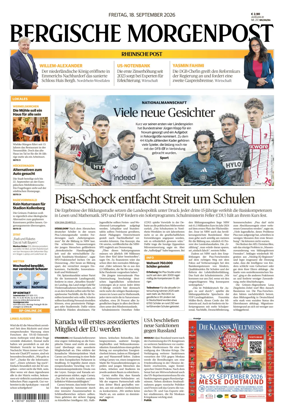 Cover of Bergische Morgenpost Wermelskirchen/Huckeswagen/Radevormwald