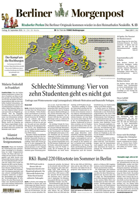 Cover of Berliner Morgenpost