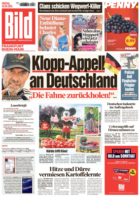Cover of BILD Frankfurt