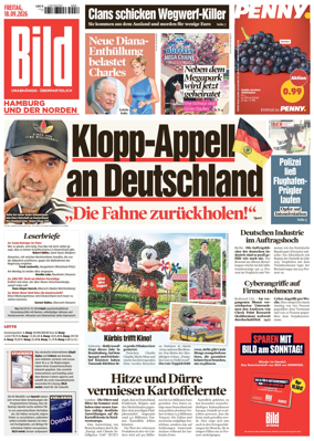 Cover of BILD Hamburg