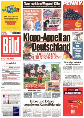 Cover of BILD Stuttgart