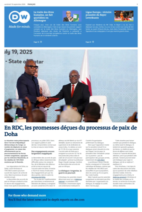 Cover of Deutsche Welle (French Edition)