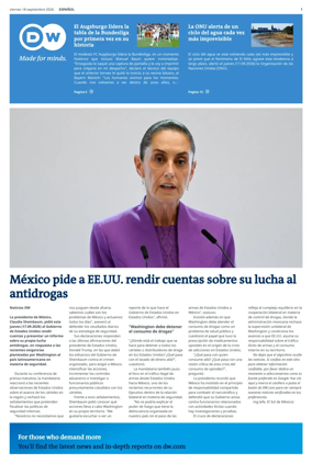 Cover of Deutsche Welle (Spanish edition)