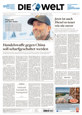 Cover of Die Welt