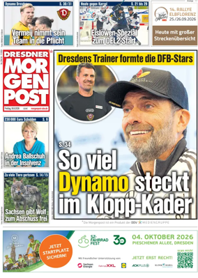 Cover of Dresdner Morgenpost