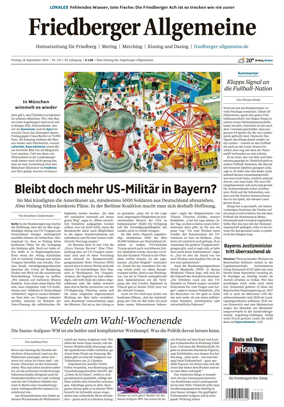 Cover of Friedberger Allgemeine