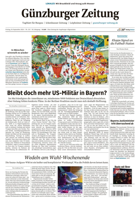 Cover of Guenzburger Zeitung