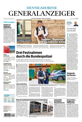 Cover of Hennigsdorfer Generalanzeiger