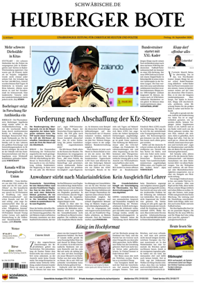 Cover of Heuberger Bote