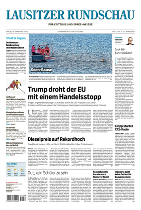 Cover of Lausitzer Rundschau