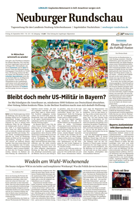 Cover of Neuburger Rundschau