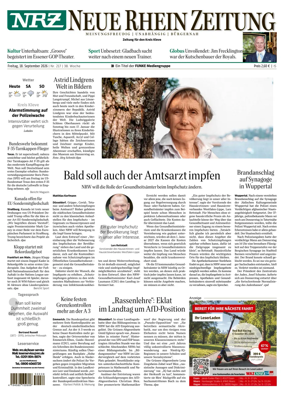 Cover of Neue Rhein Zeitung (Emmerich and Kleve)