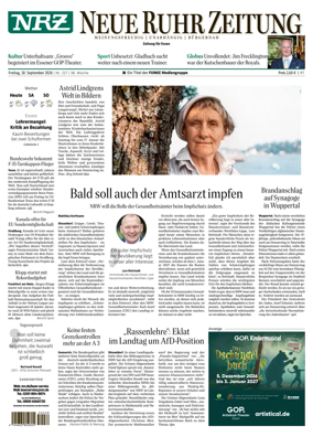 Cover of Neue Rhein Zeitung (Essen)